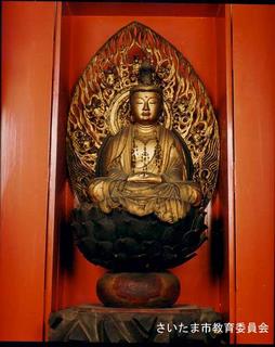 金剛院木造宝冠釈迦如来坐像
