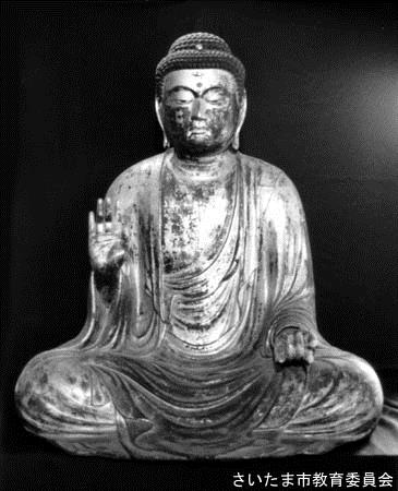 さいたま市／文化財紹介 圓福寺木造釈迦如来坐像