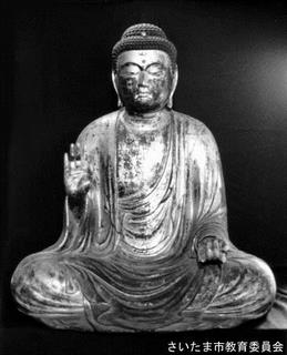 円福寺木造釈迦如来坐像