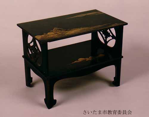 さいたま市／文化財紹介 普門院高蒔絵飾棚