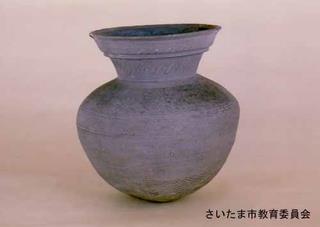 白鍬遺跡出土須恵器壷