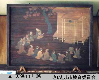 本太観音堂連経講絵馬の写真