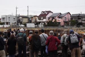 現地見学会_調査状況の説明