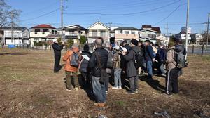 現地見学会　遺跡の概要説明