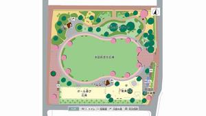 常盤公園案内図