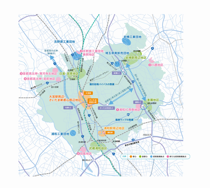 事業活動拠点図