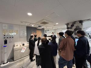 見学の様子（東京電機大学）