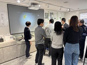 見学の様子（埼玉大学）