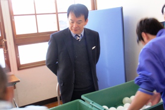 作業の様子