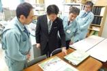 環境局施設部視察の様子