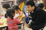 田島保育園視察の様子