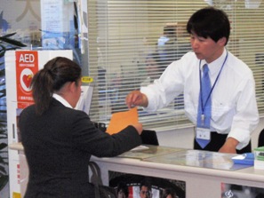 大宮駅支所現場訪問の様子