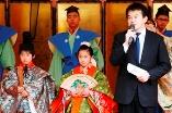 まちかど雛まつりの様子