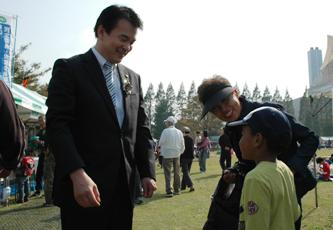 区民まつりの様子