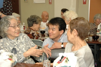 ふれあい会食の様子