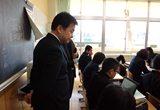 自主学習を参観する