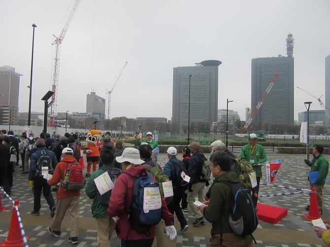 さいたマーチ見送り