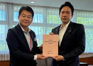 国土交通大臣政務官への要望