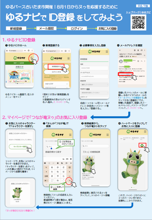 ゆるナビ登録方法
