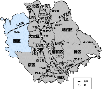 行政区画：西区