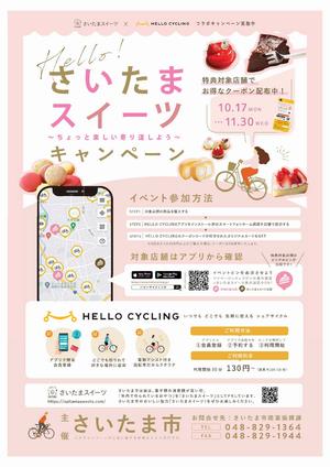 さいたまスイーツキャンペーンポスター
