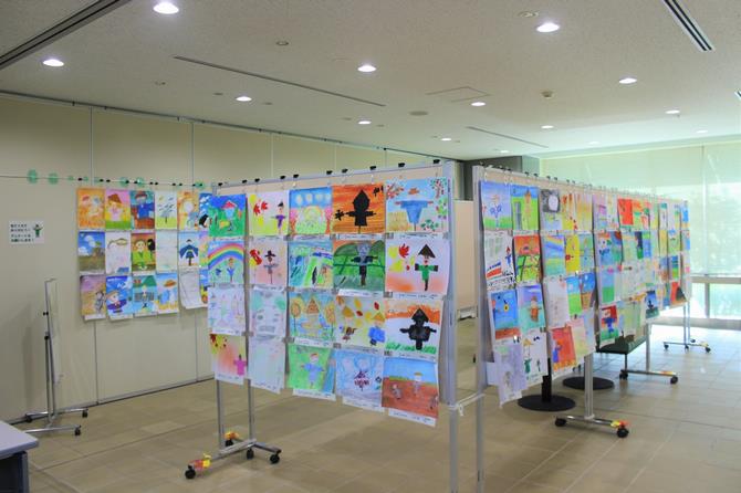 かかし絵画2022