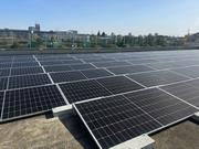 太陽光発電設備設置後の深作配水場
