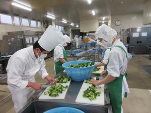 調理の様子