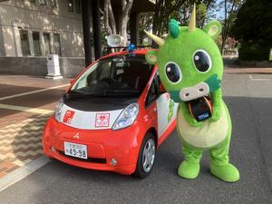 青色防犯パトロール車1.