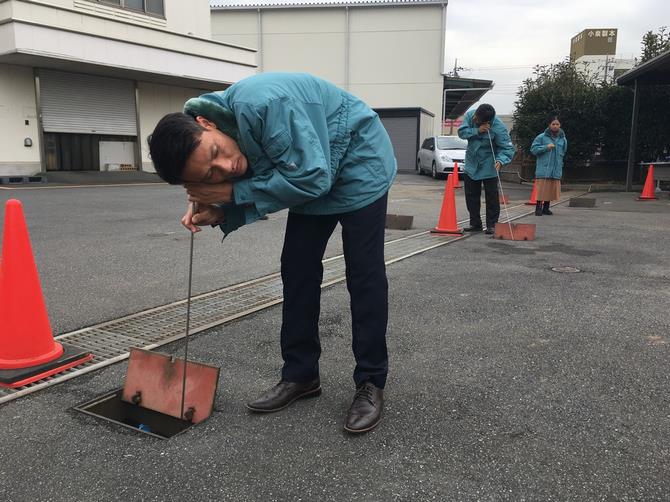 日本での研修の様子