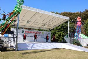 区民まつりステ
