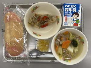 メルルーサのマリネとポトフ