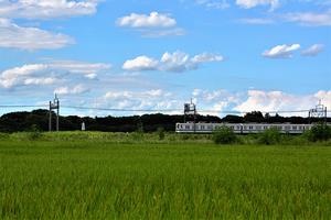 田園を走る東武野田線