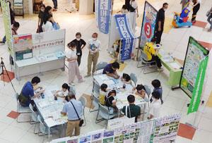 省エネ相談会の様子