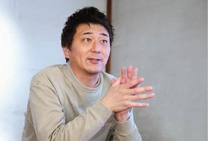 森田代表インタビューの様子