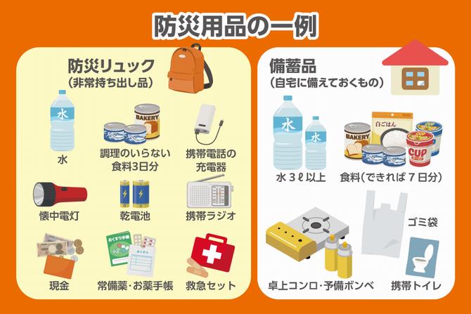 防災用品
