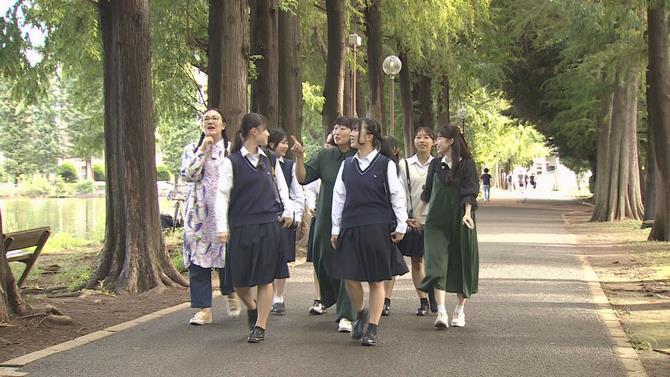 別所沼公園での撮影