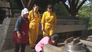 かまど炊き体験
