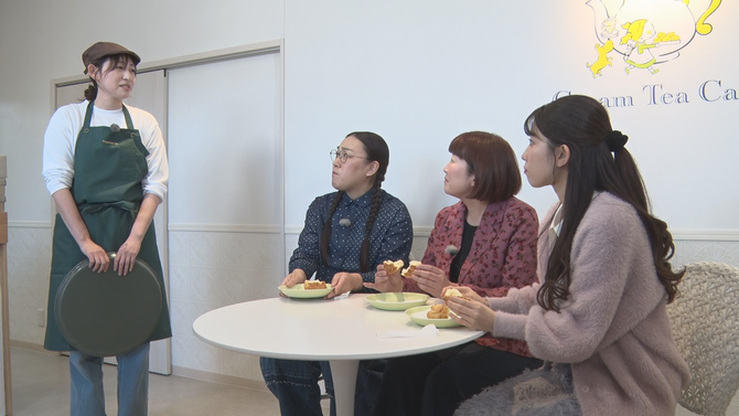 Cream Tea Cafeさんでの撮影