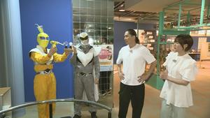 さいレンジャーと一緒に発電の仕組みを学びます