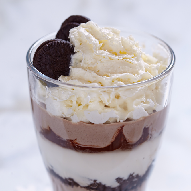 チョコレートパフェ