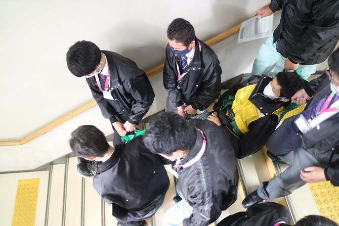 担架搬送