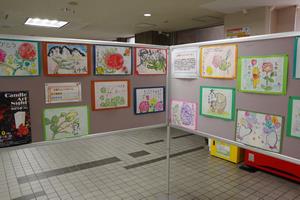 キャンドルシェード展示3