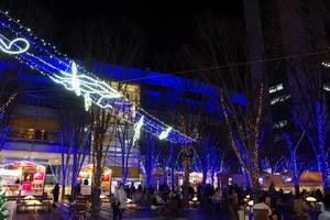 けやきひろばのイルミネーション2