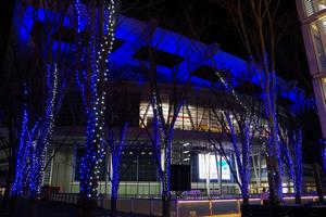 けやきひろばのイルミネーション4