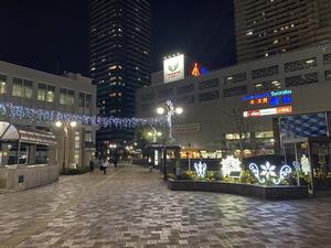 北与野駅イルミネーション1