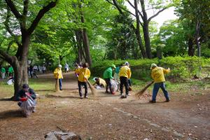 与野公園清掃15