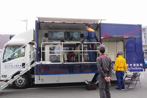 避難所訓練与野本町小3