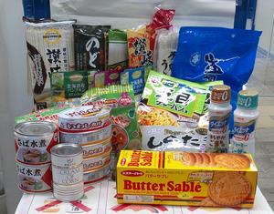 持ち込まれた食品