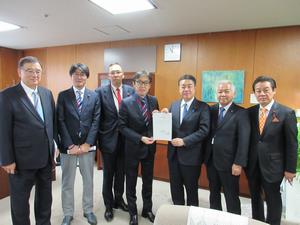 11月6日小森卓郎経済産業大臣政務官に対し要望